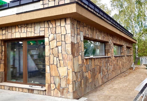 Плитняк кора дерева для фасада купить в Татарске