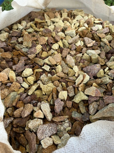 Златолит персиковый декоративная каменная крошка купить в Татарске