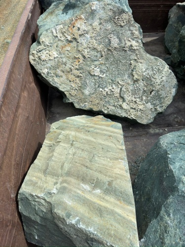 Ландшафтные глыбы зелёные 200-500 килограмм купить в Татарске