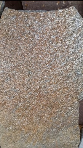 Плитняк златолит серебристый для цоколя, отмостки купить в Татарске