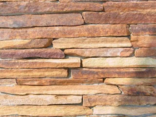 Горбушка златолит золотистый для облицовки купить в Татарске